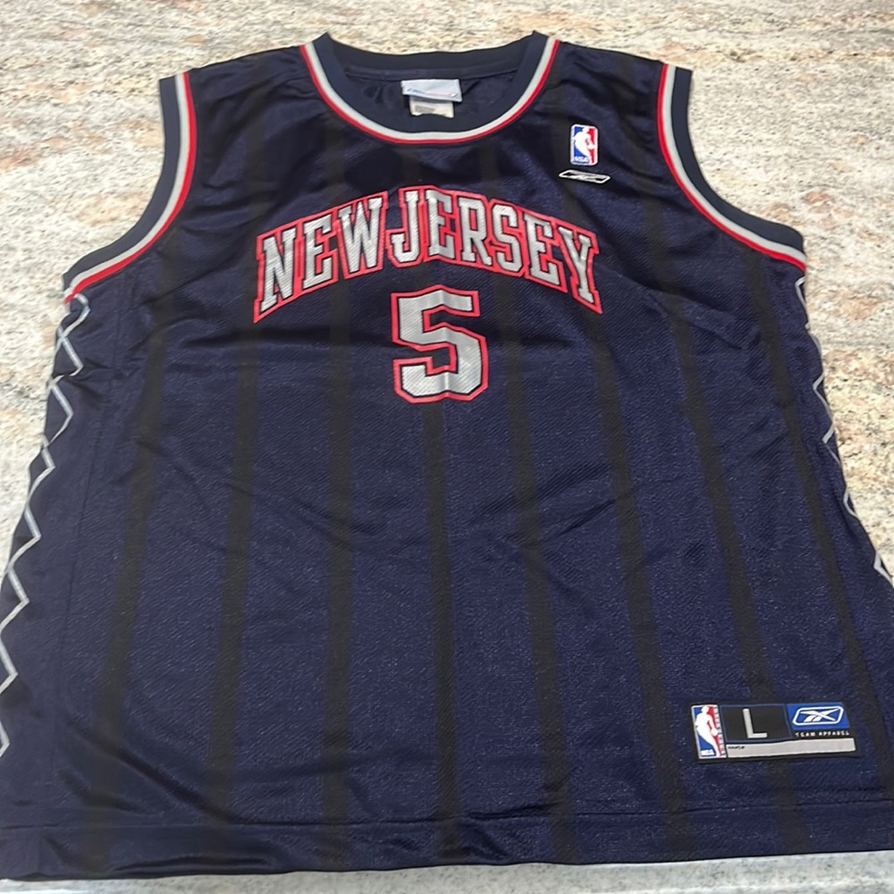 Reebok New Jersey Kidd #5 Basketball Jersey